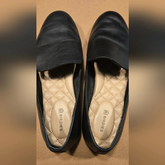 C - Birdies "starling" black leather flats - Picture 4 of 7